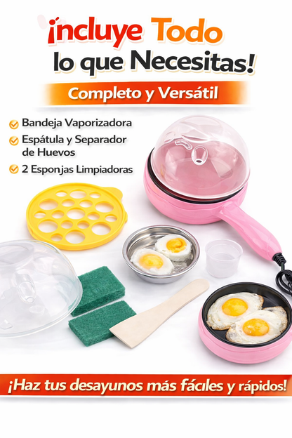Sarten Hervidora de Huevos 2 en 1 Antiadherente