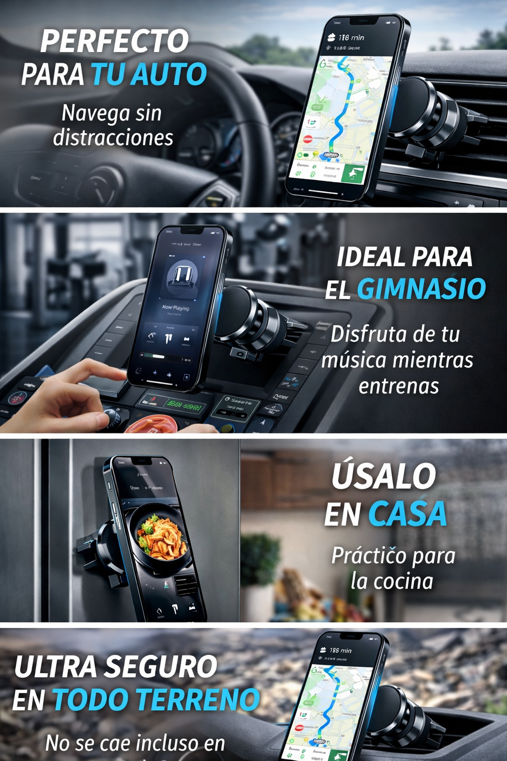 Soporte de Celular- Magnético Pro