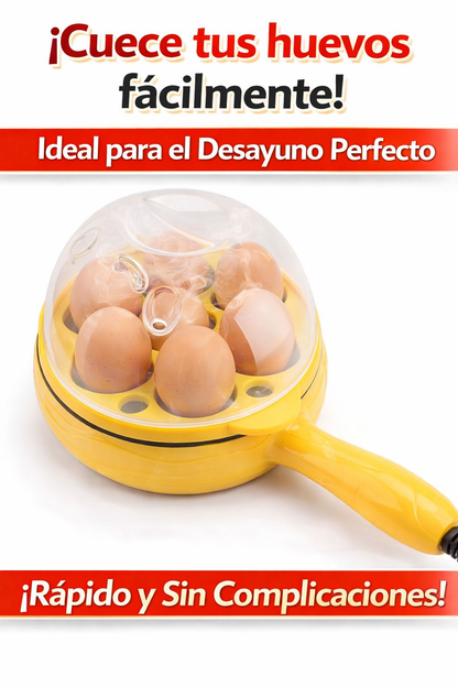 Sarten Hervidora de Huevos 2 en 1 Antiadherente