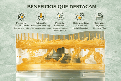 Exprimidor Portatil de Naranja Pro