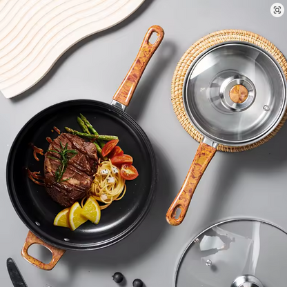 Juego de Ollas de Acero Inoxidable