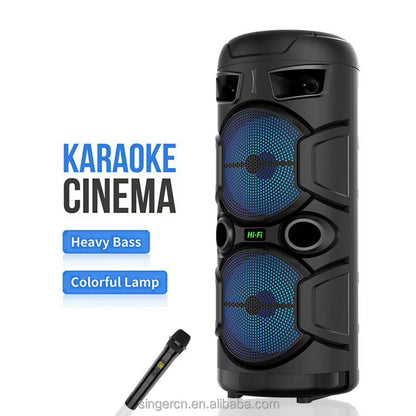 PARLANTE GRANDE + MICROFONO